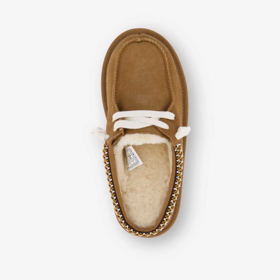 UGG Ragazze Pantofole dentro Cammello