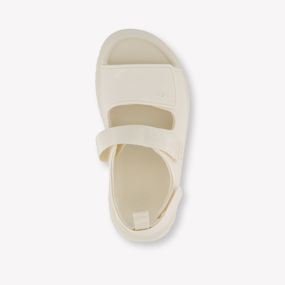 UGG Chicas Sandalias en Blanco Roto