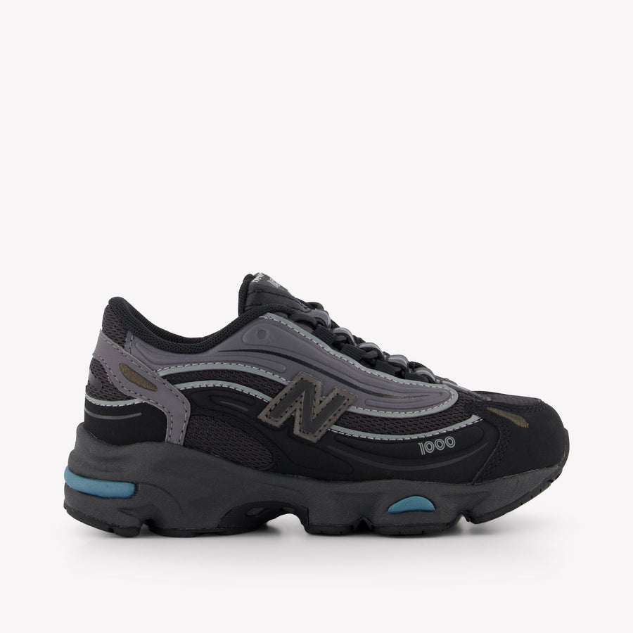 New Balance Solde P1000 Unisexe Baskets Noir