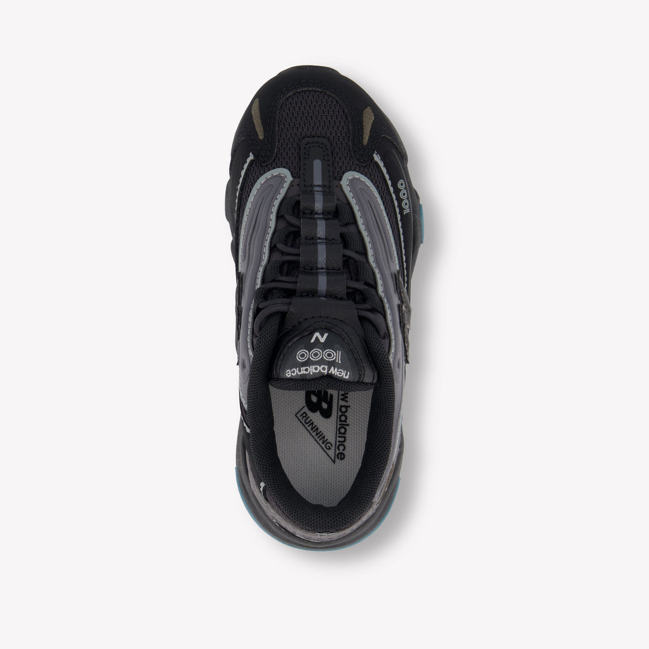 New Balance Solde P1000 Unisexe Baskets Noir