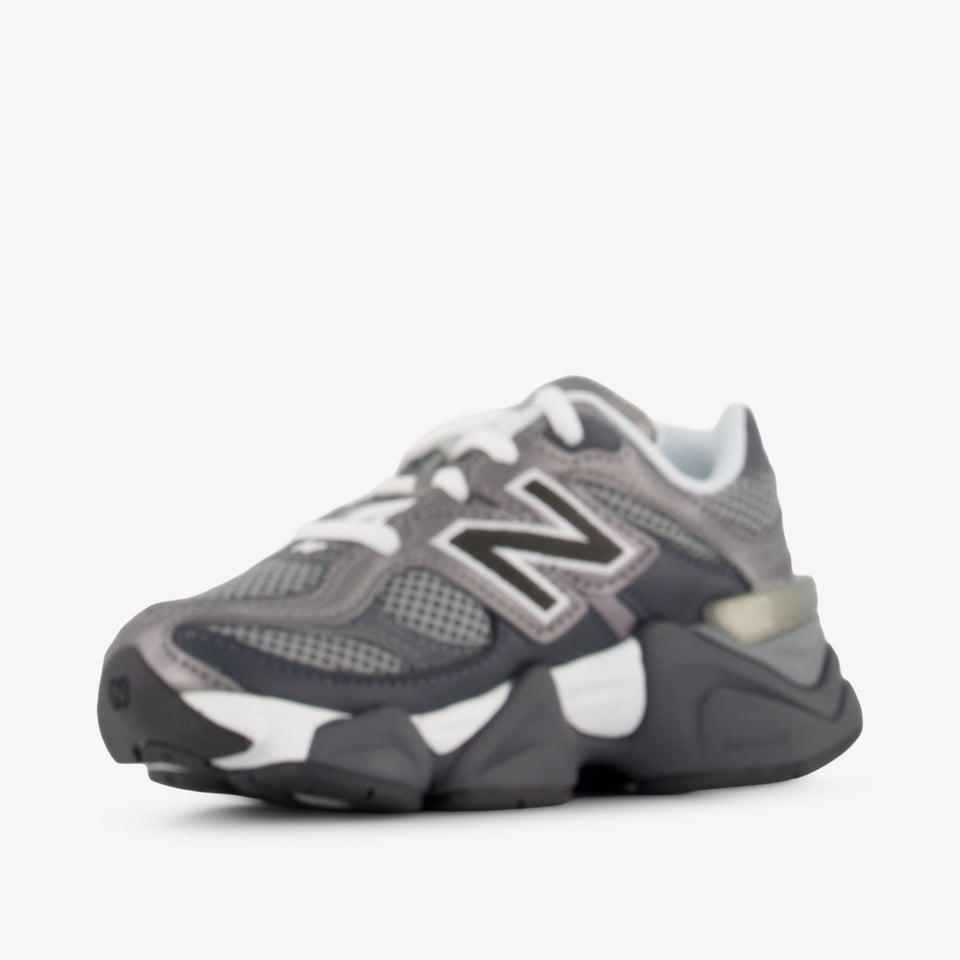 New Balance Balance P9060 Unisexe Baskets Gris Foncé