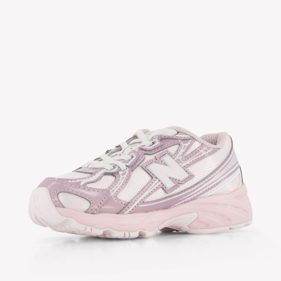 New Balance Balance P740 Unisexe Baskets Rose Léger
