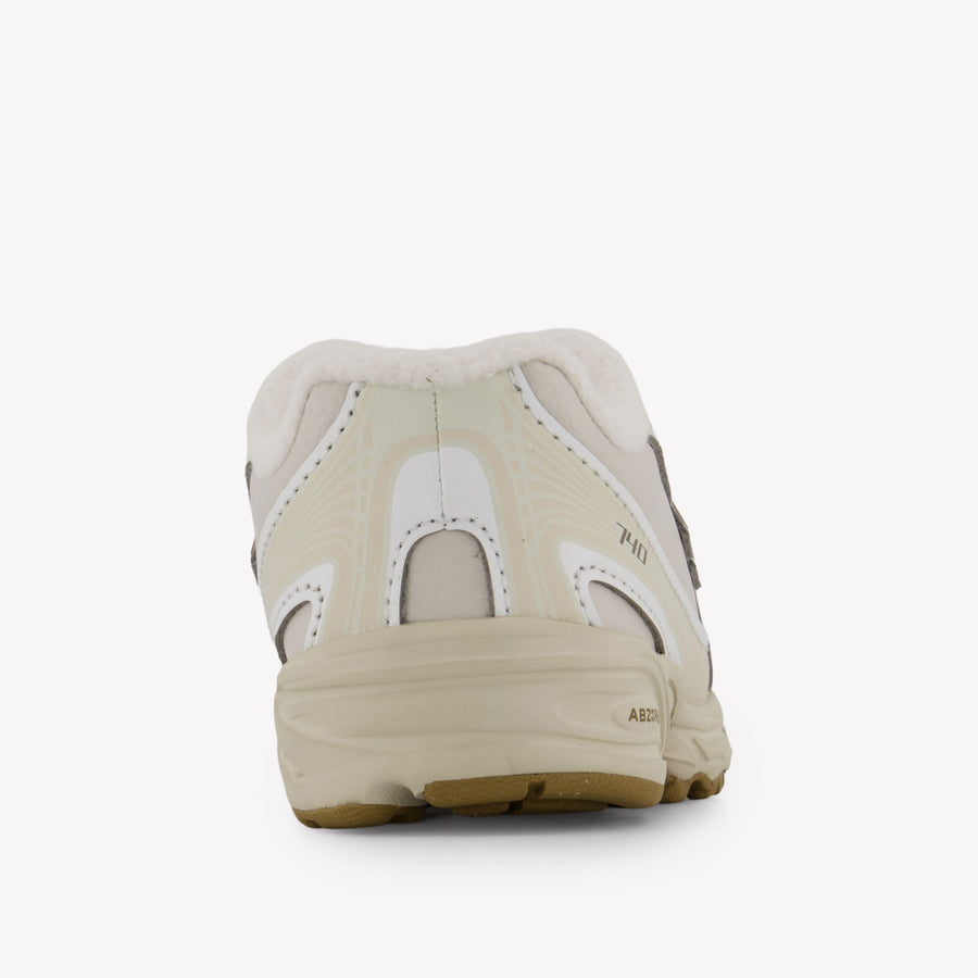 New Balance 740 Kids Unisex Sneakers In Light Beige