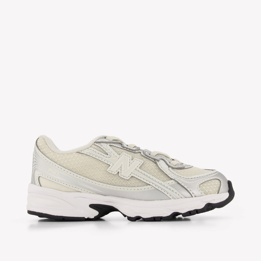 New Balance 740 Unisex Kids Sneakers in Off-White