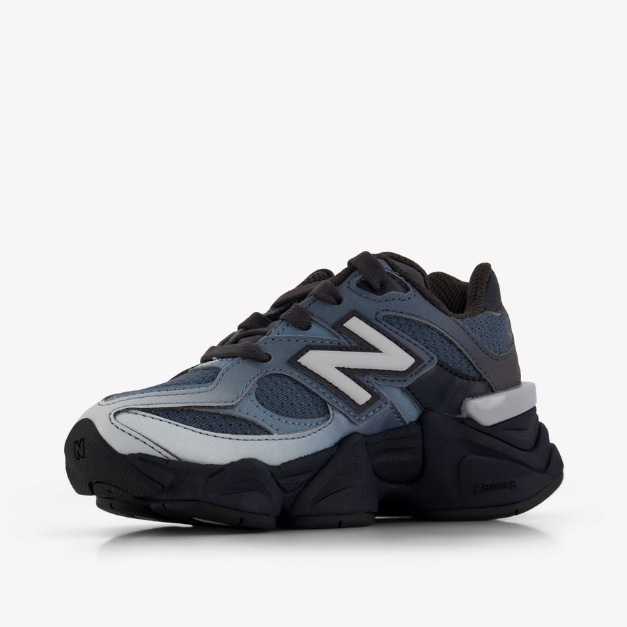 New Balance P9060 Unisexe Baskets dans Gris Foncé