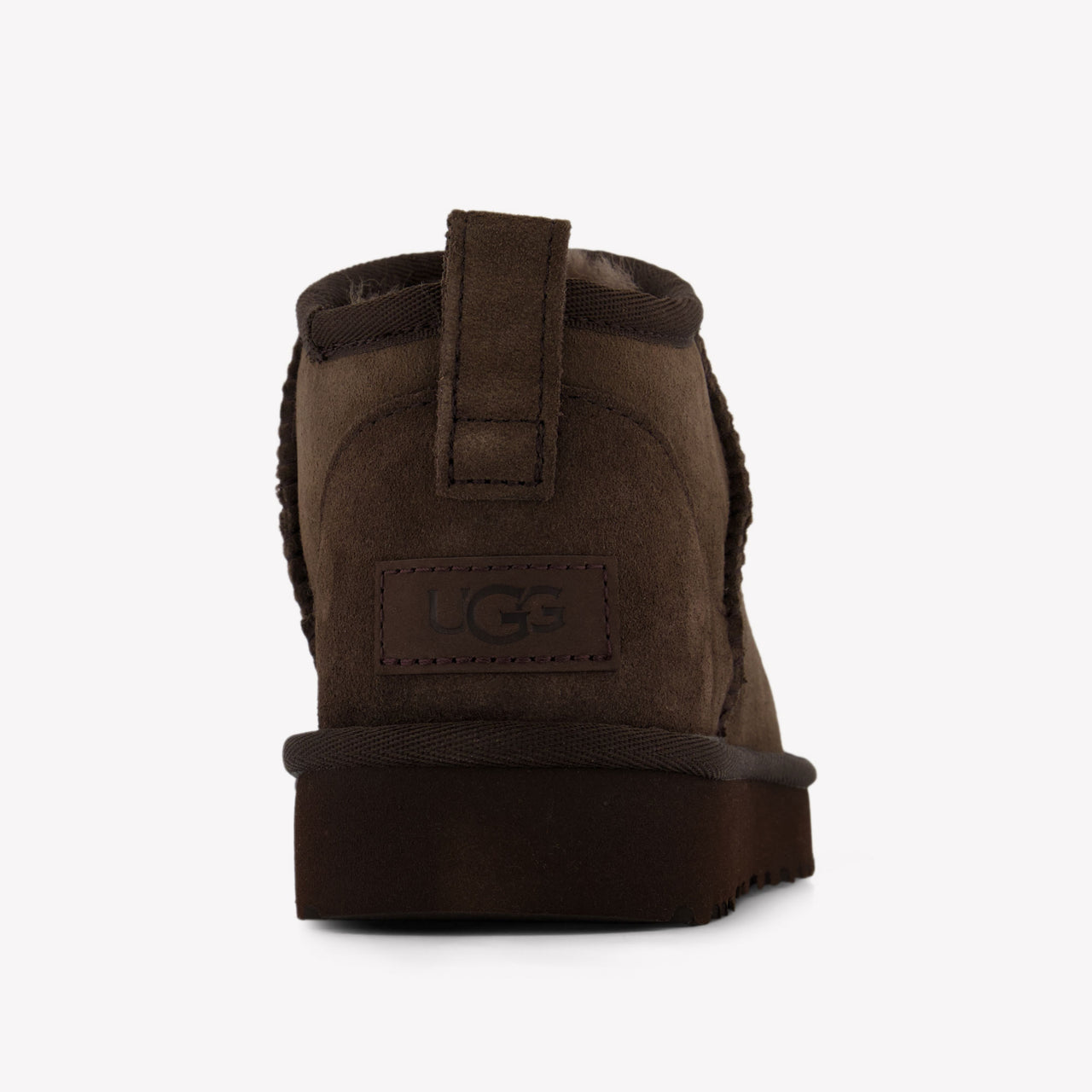 UGG Ultra Mini Unisex Kids Boots in Dark Brown