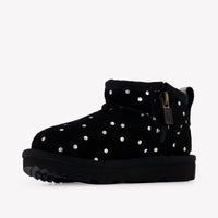 UGG Classic Ultra Mini Shiny Dots Mädchen Stiefel in Schwarz
