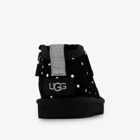UGG Classic Ultra Mini Shiny Dots Mädchen Stiefel in Schwarz