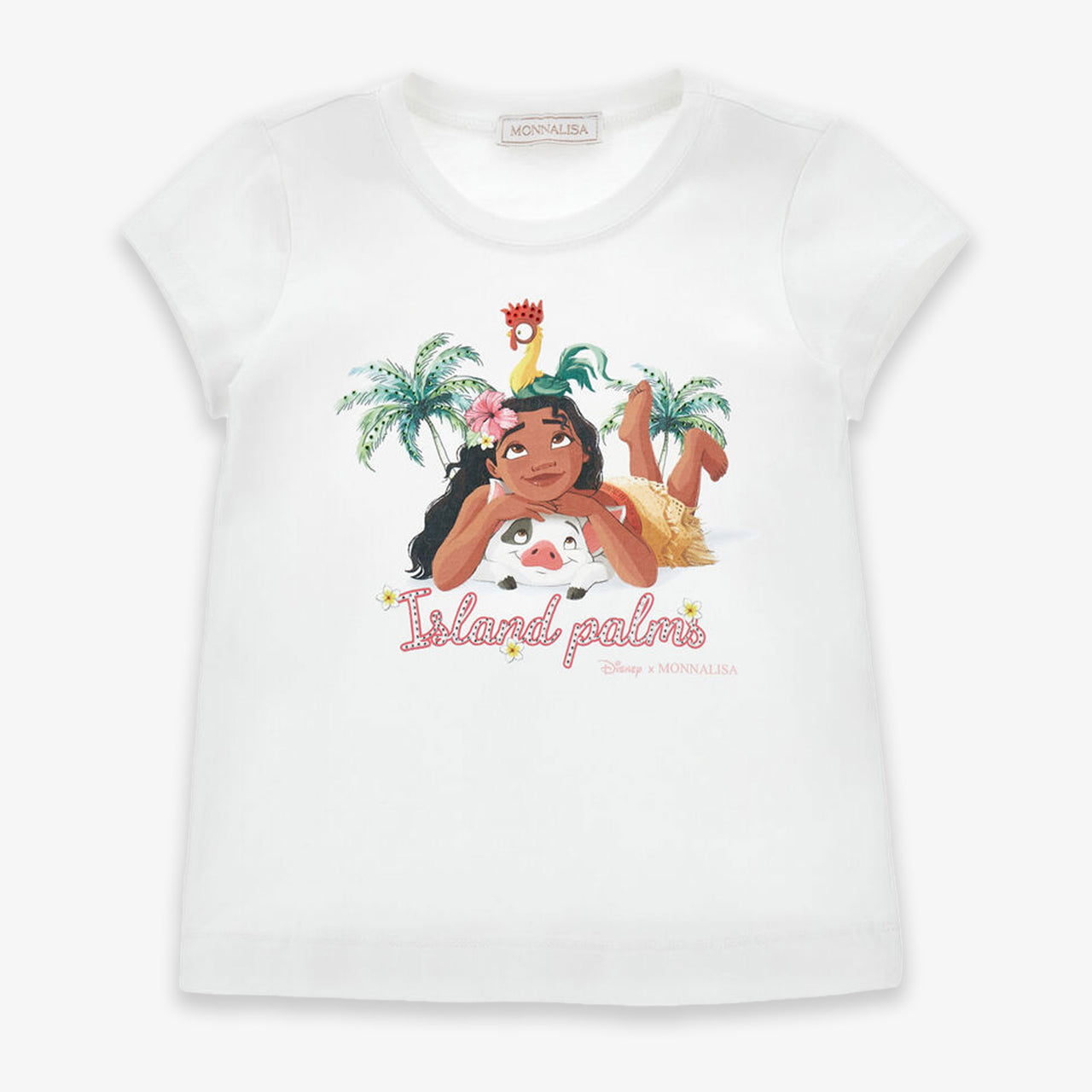 MonnaLisa Enfants Filles T-shirt dans Blanc