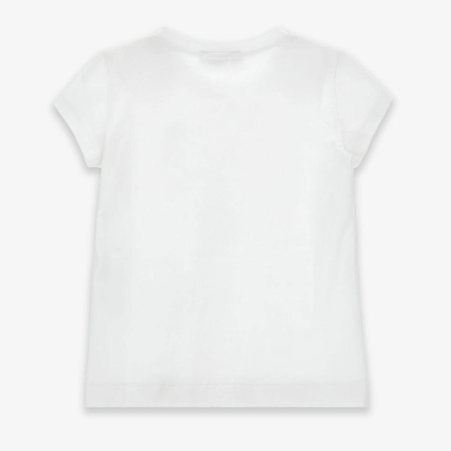 MonnaLisa Enfants Filles T-shirt dans Blanc