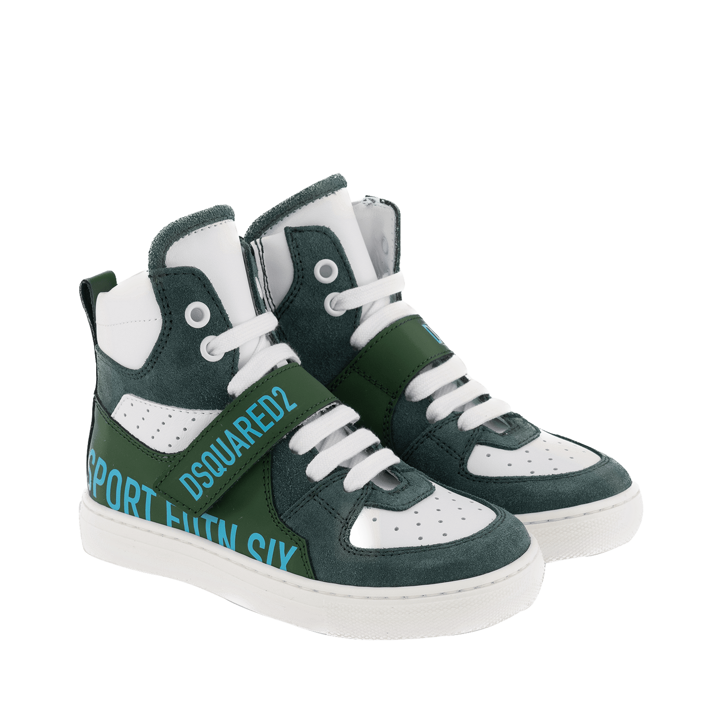 Dsquared2 Kinder Unisex Sneakers Groen 28
