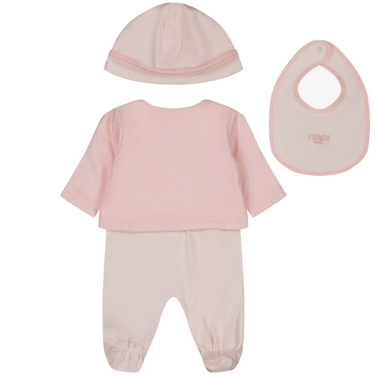 Fendi Baby Mädchen Boxanzug Hellrosa