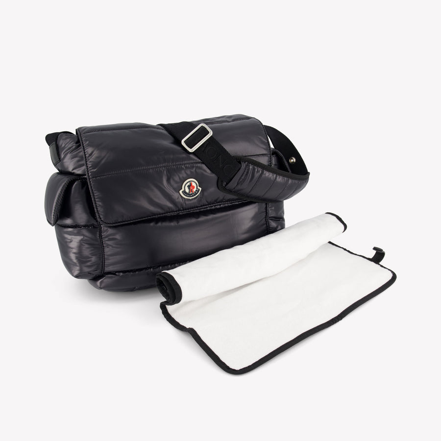Moncler Borsa per pannolini Nero