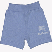 Burberry Baby Boys Shorts azzurro