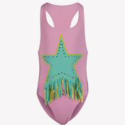 Stella McCartney Children's Girls Swimwear Pink