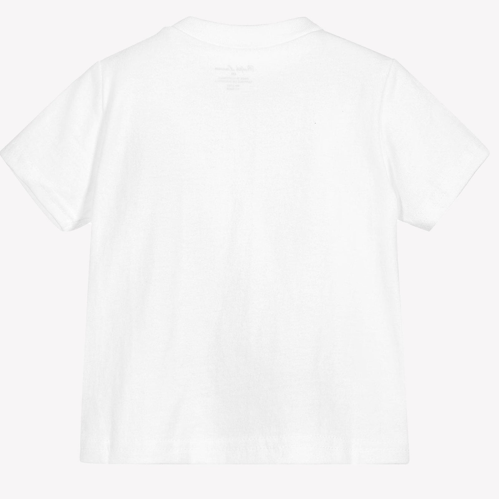 Ralph Lauren Baby Jongens T-Shirt Wit 18 mnd