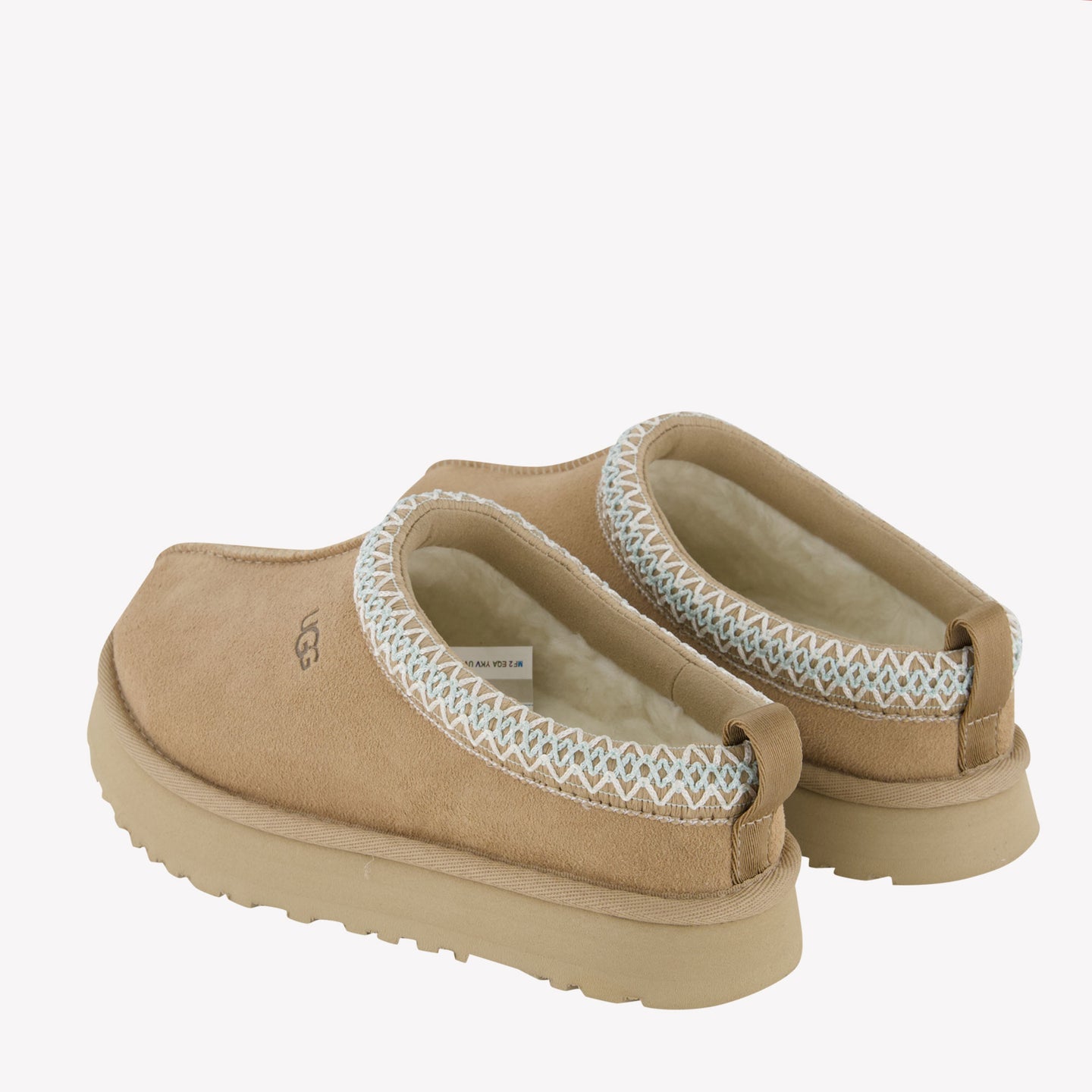 UGG Filles Pantoufles Beige Clair