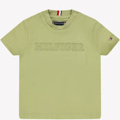 Tommy Hilfiger Baby Jungen T-Shirt Olivgrün