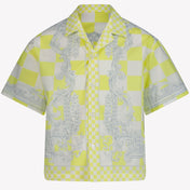 Versace Bluzka dziecięca dla dziewczynek żółta