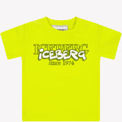 Iceberg T-shirt dla dzieci wapno