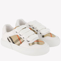 Burberry Noé Unisexe Baskets Blanc