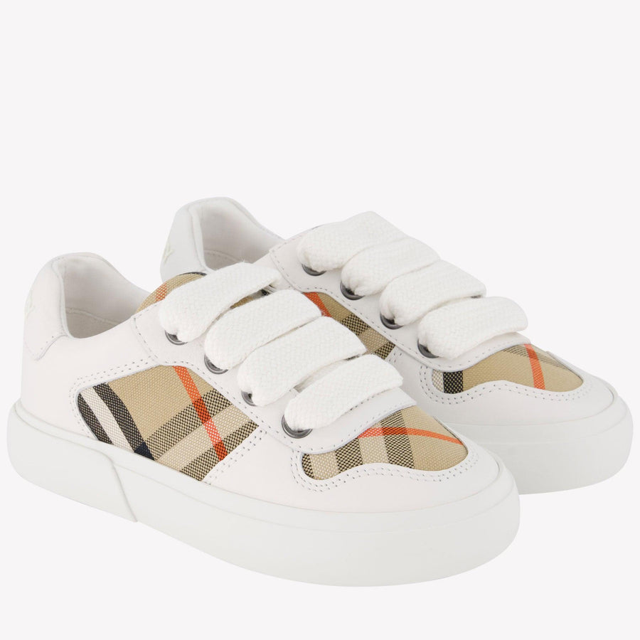 Burberry Noé Unisexe Baskets Blanc