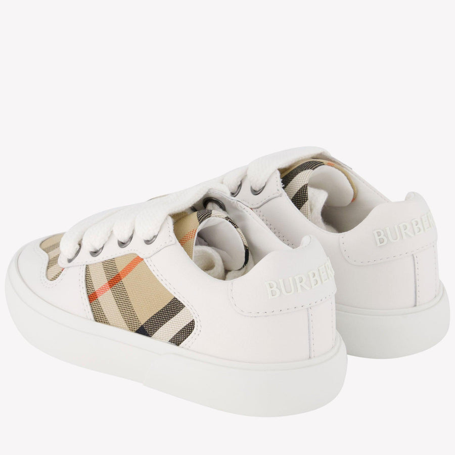 Burberry Noé Unisexe Baskets Blanc