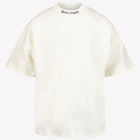 Palm Angels Garçons T-shirt ecru