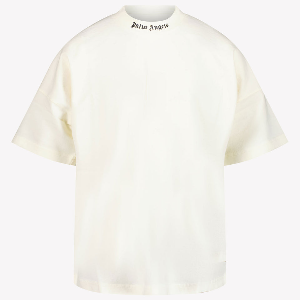 Palm Angels Garçons T-shirt ecru