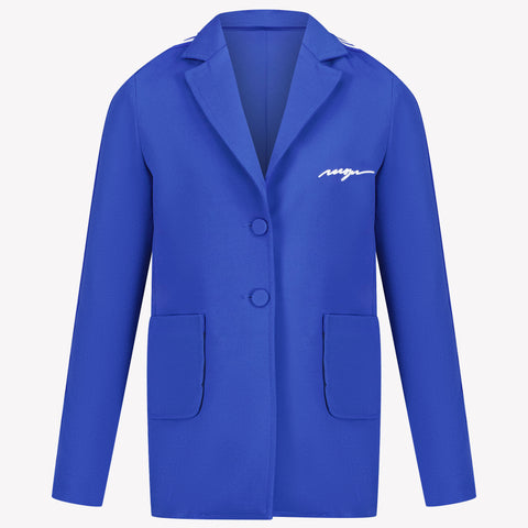 MSGM Girls jacket Cobalt Blue