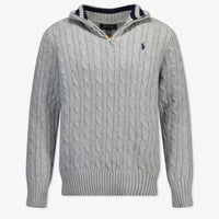 Ralph Lauren niños Chicos suéter en Gris