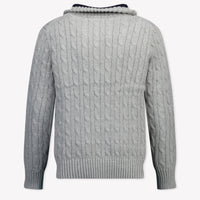 Ralph Lauren niños Chicos suéter en Gris