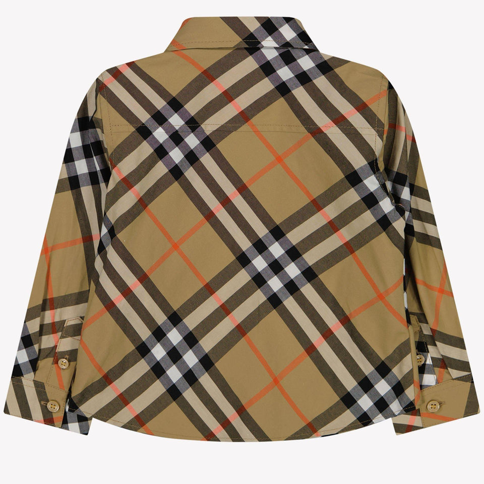 Burberry Bébé Garçons Chemisier Beige
