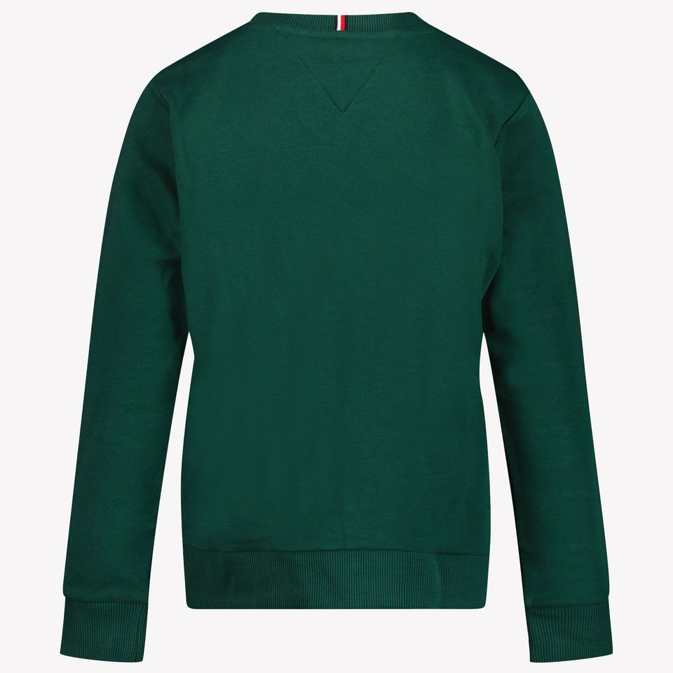 Tommy Hilfiger Chicos Suéter Verde