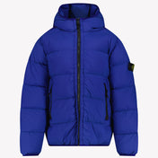 Stone Island Boys Winter Coats Cobalt azul