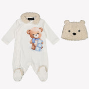 MonnaLisa Baby Boys Boxpakje Off White