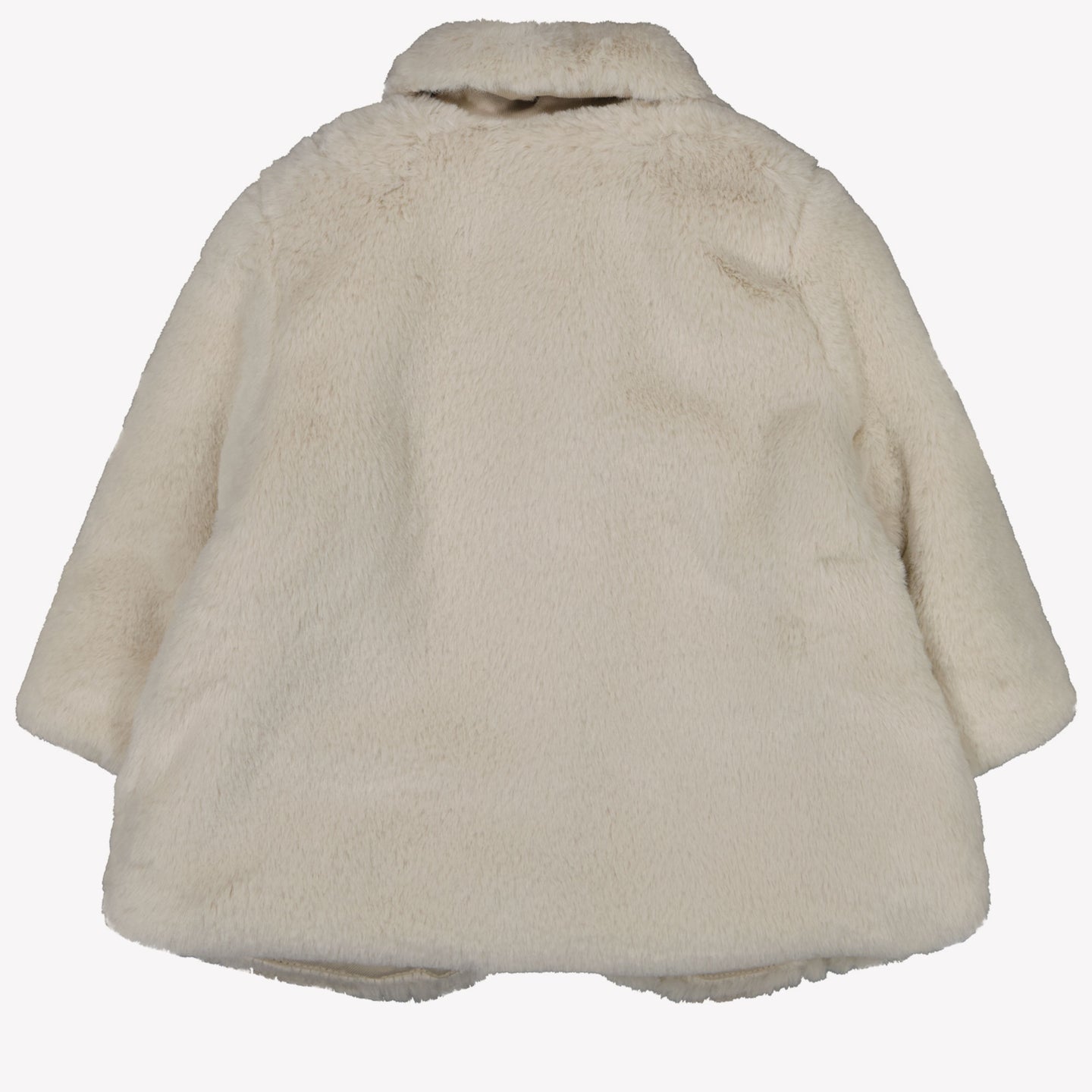 Mayoral Baby Girls Faux Fur Jas Beige