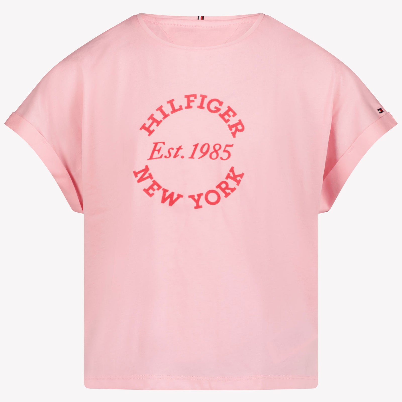 Tommy Hilfiger Niño Chicas Camiseta Rosa