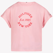 Tommy Hilfiger Enfant Filles T-shirt Rose