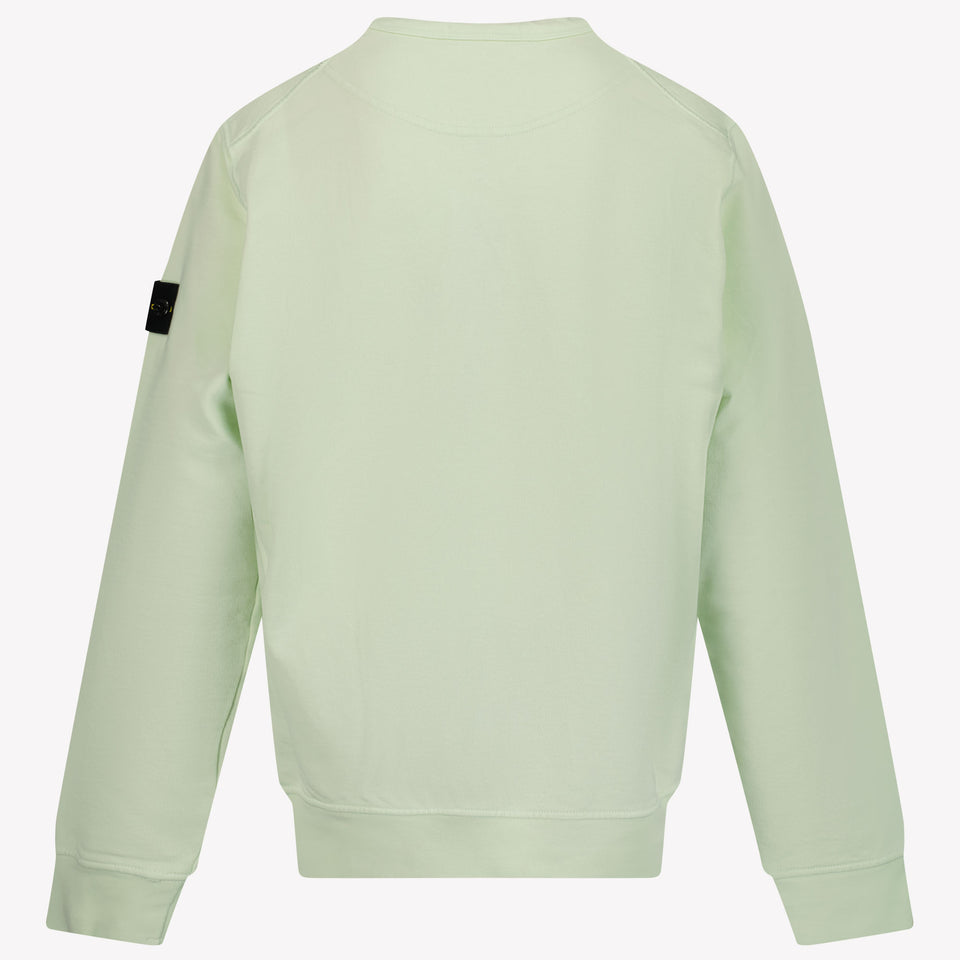 Stone Island Ragazzo Ragazzi Maglione in Lime