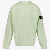 Stone Island Ragazzo Ragazzi Maglione in Lime