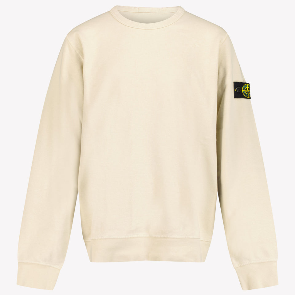 Stone Island Enfant Garçons Pull Sable