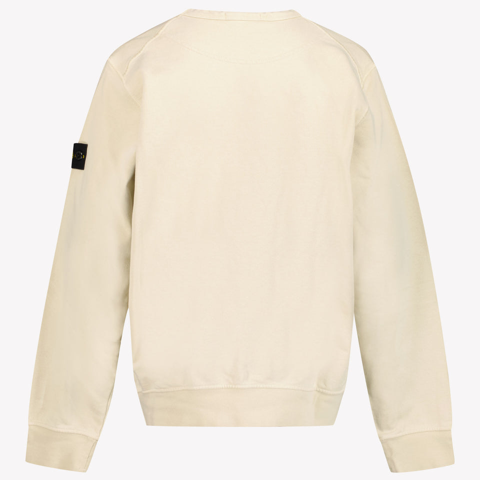 Stone Island Enfant Garçons Pull Sable