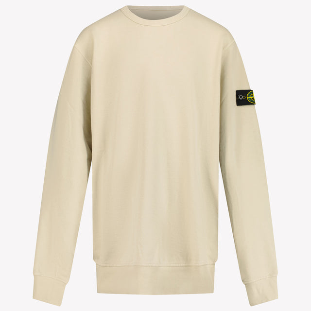 Stone Island Enfant Garçons Pull Sable