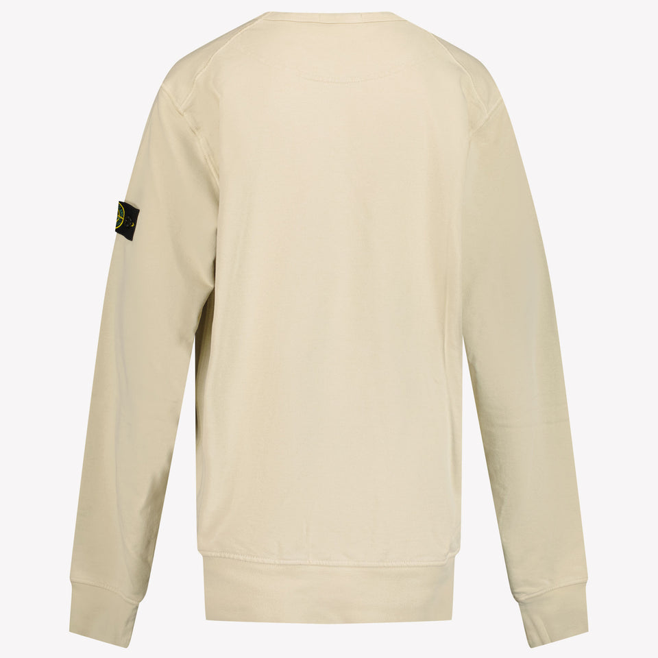 Stone Island Enfant Garçons Pull Sable