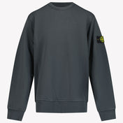 Stone Island Kinder Jongens Trui In Antraciet