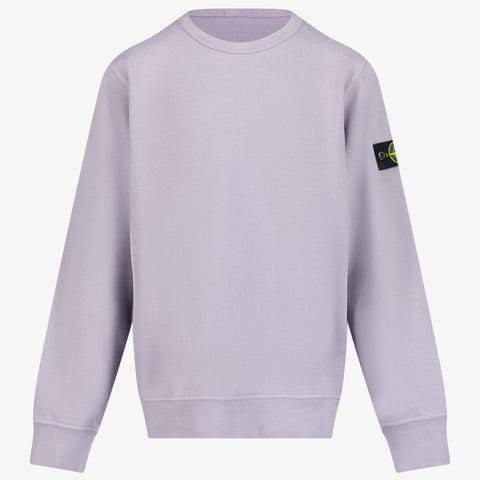 Stone Island Kinder Jongens Trui In Lila