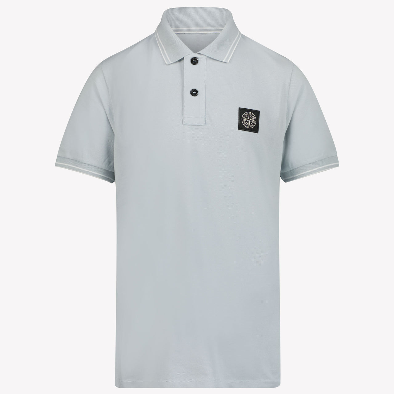 Stone Island Kinder Jungen Polo Hellblau