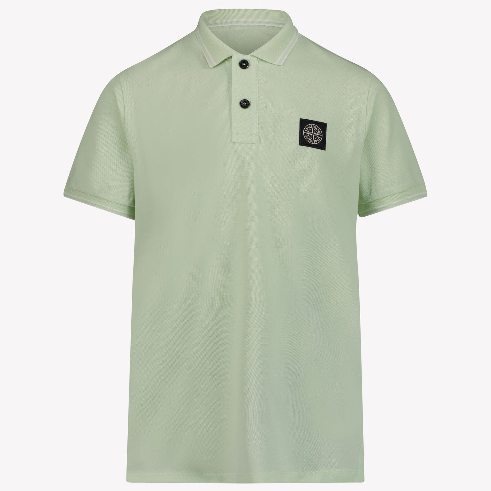 Stone Island Enfant Garçons Polo en citron vert