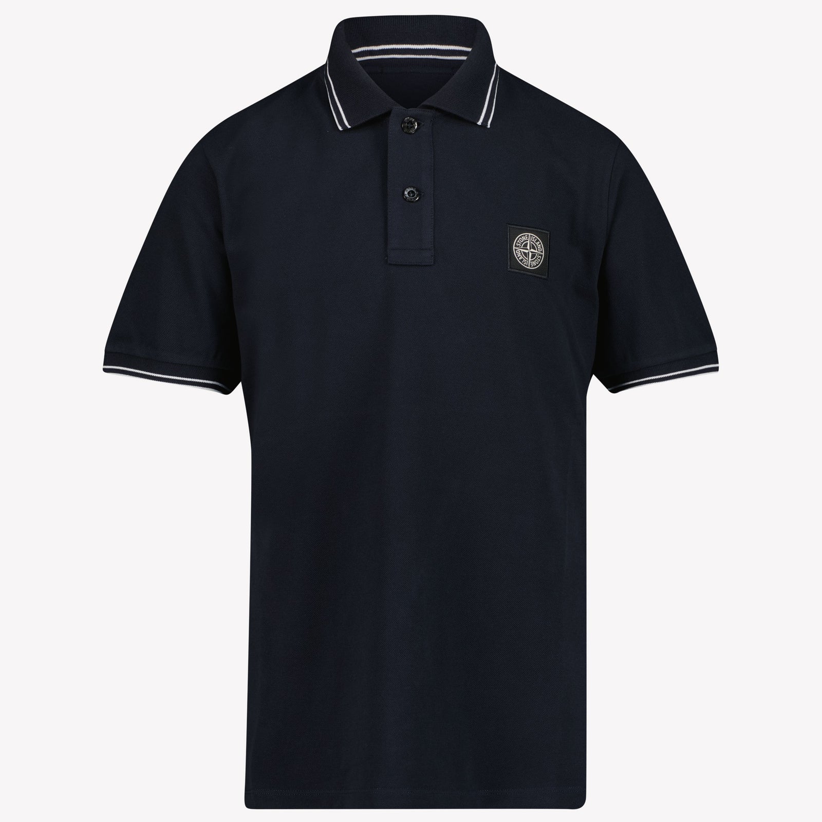 Stone Island Enfant Garçons Polo Navy